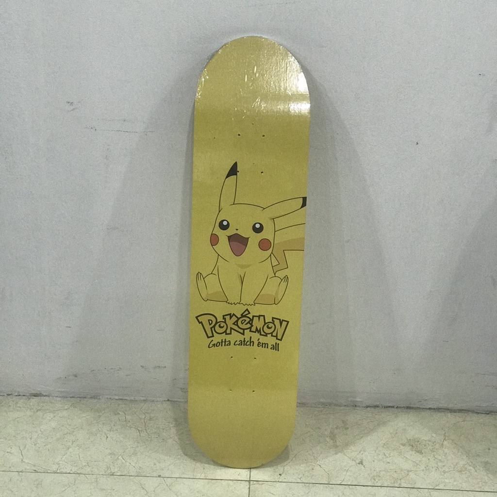 Ván Trượt Thế Thao Skateboard Hoạ Tiết Hoạt Hình Chất Liệu Gỗ Phong 7 Lớp Trục Kim Loại Tải Trọng 50kg
