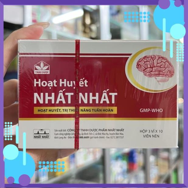 Hoạt huyết nhất nhất hộp 30 viên