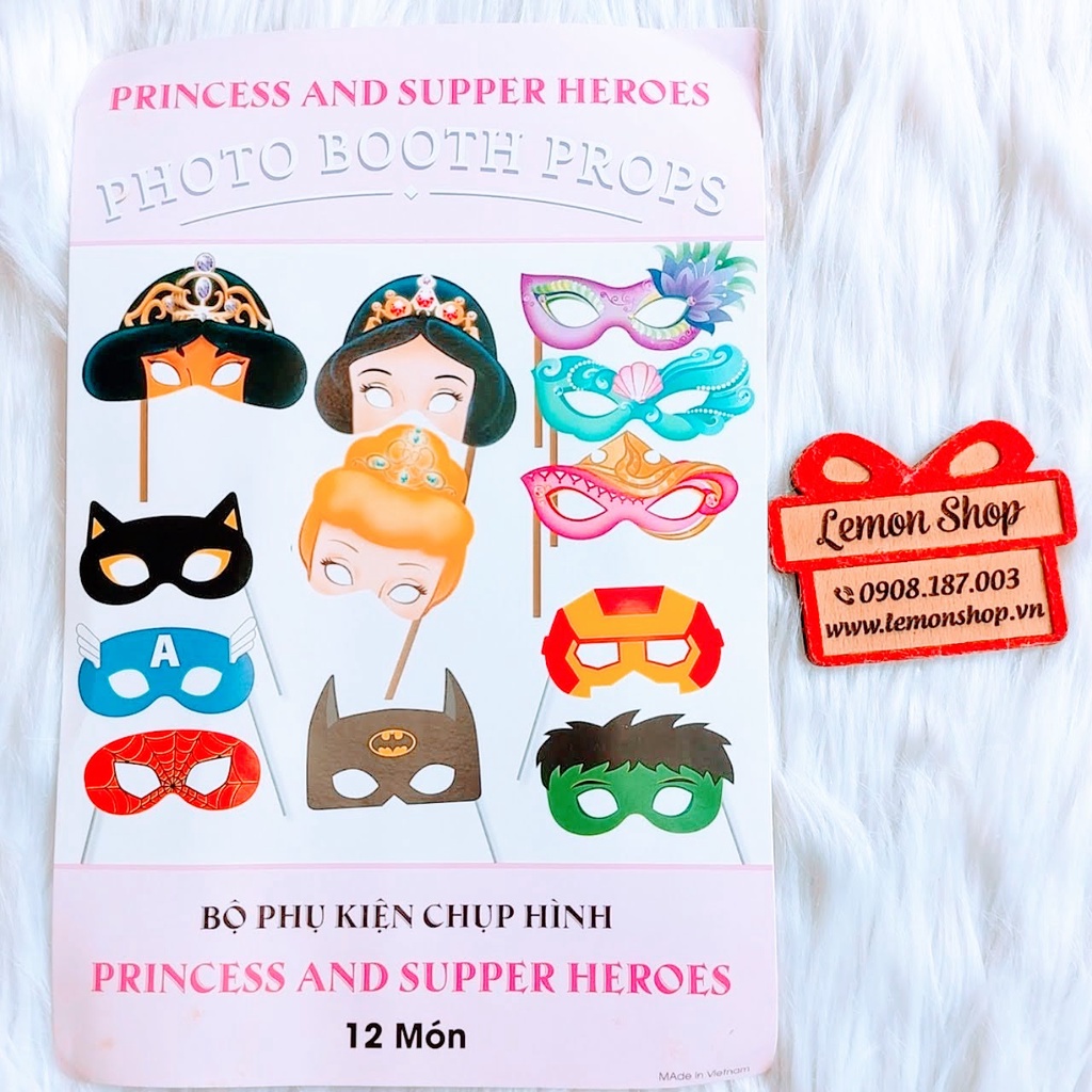 Set Hóa Trang - Siêu Anh Hùng - 12 Món