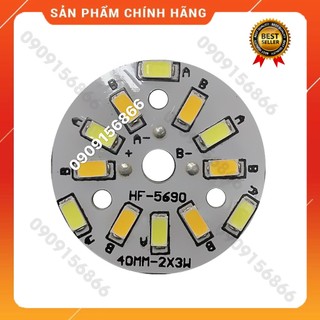 Đèn led vỉ hạt 3w 3 màu qua chấn lưu
