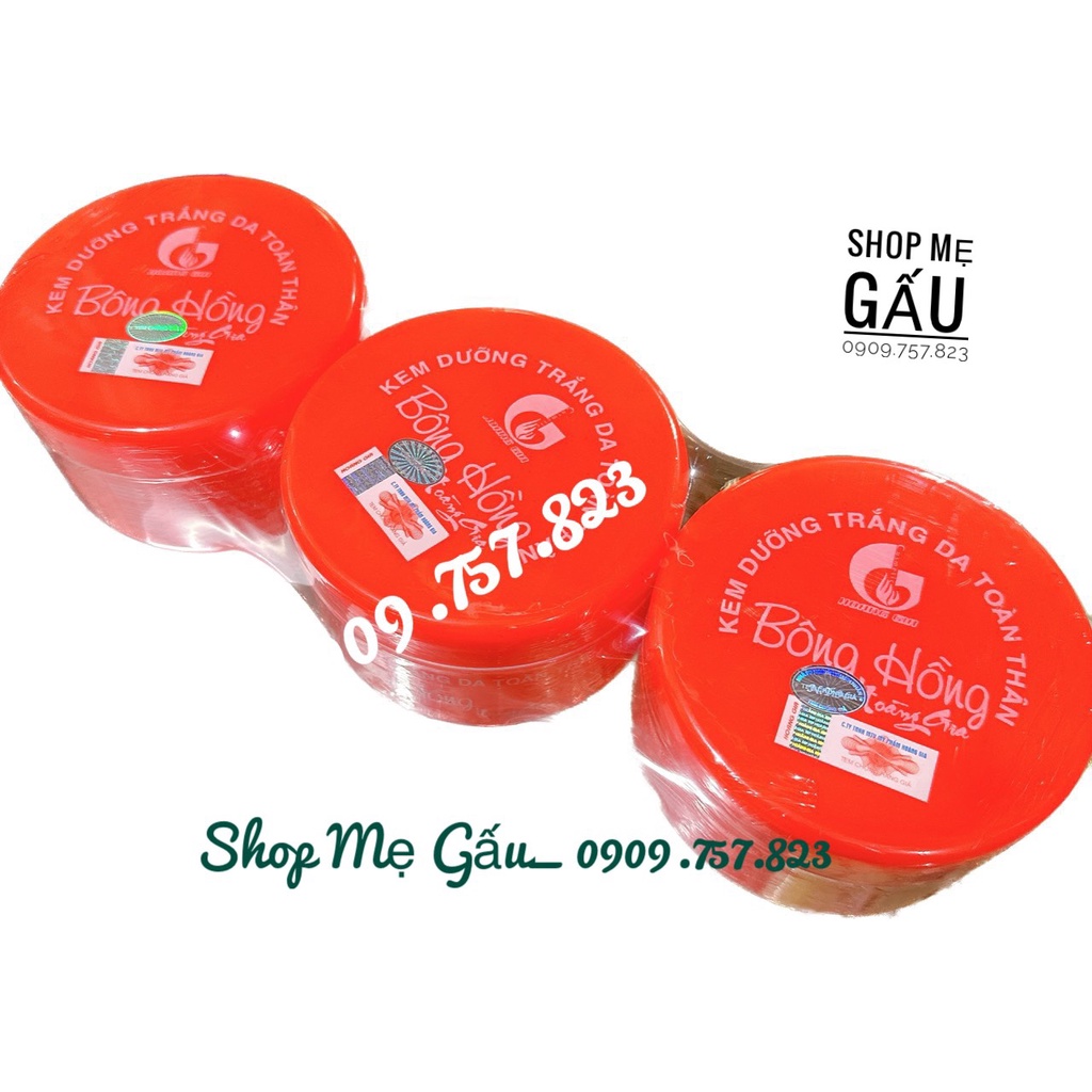 Kem Dưỡng Trắng Da Toàn Thân Bông Hồng Today 200g(cam)