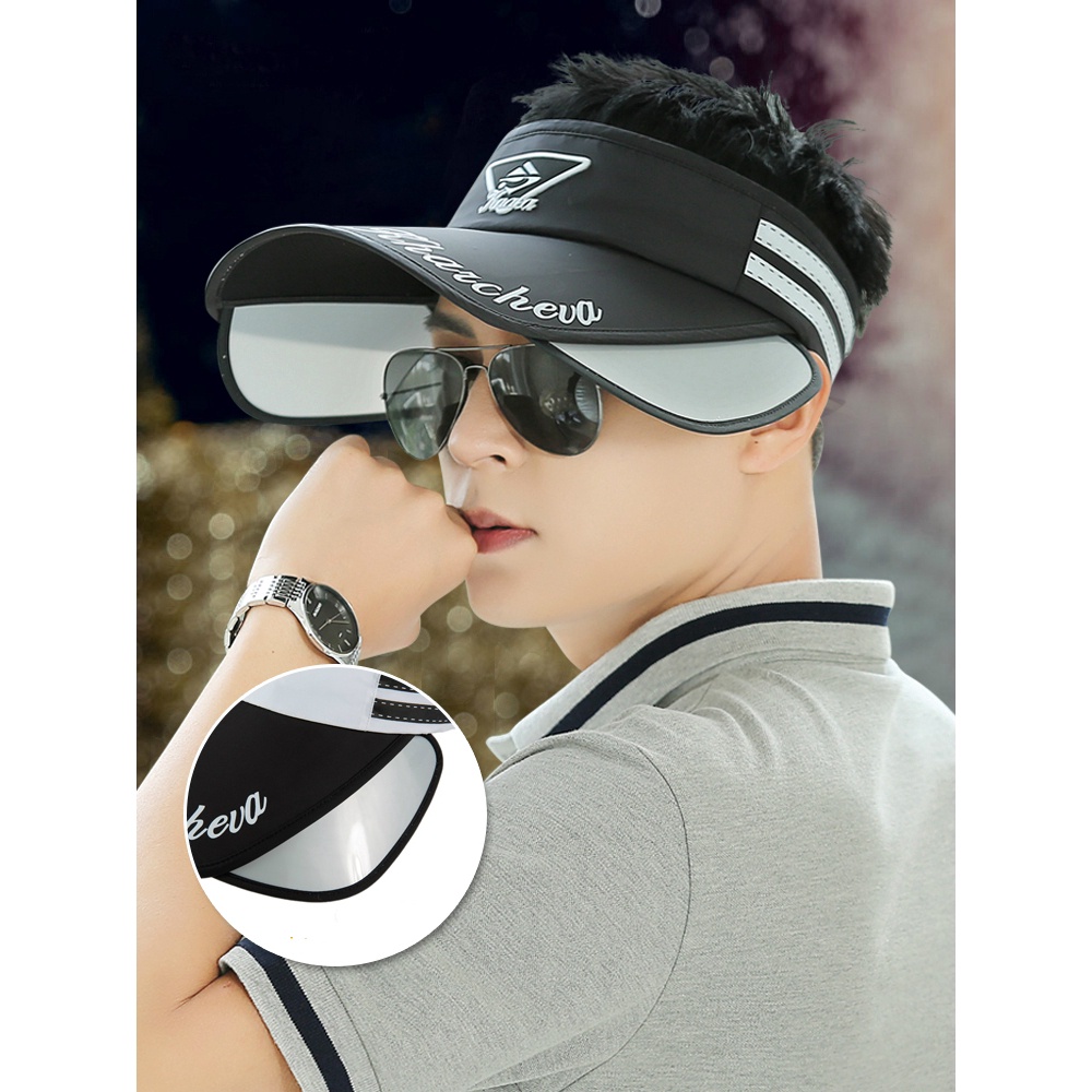 Korean Style Sun Protection Half Hat For Men