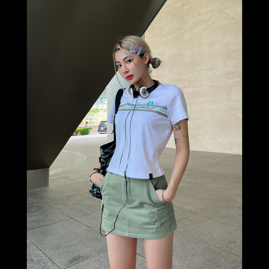 Áo Thun Nữ Babytee PRADIES Hibicus