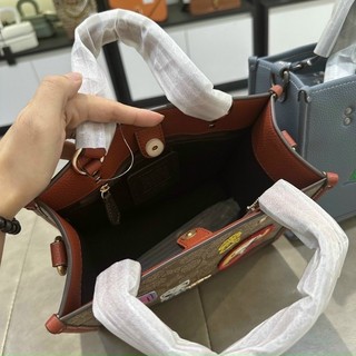 Túi tote Coach X Peanuts Bag