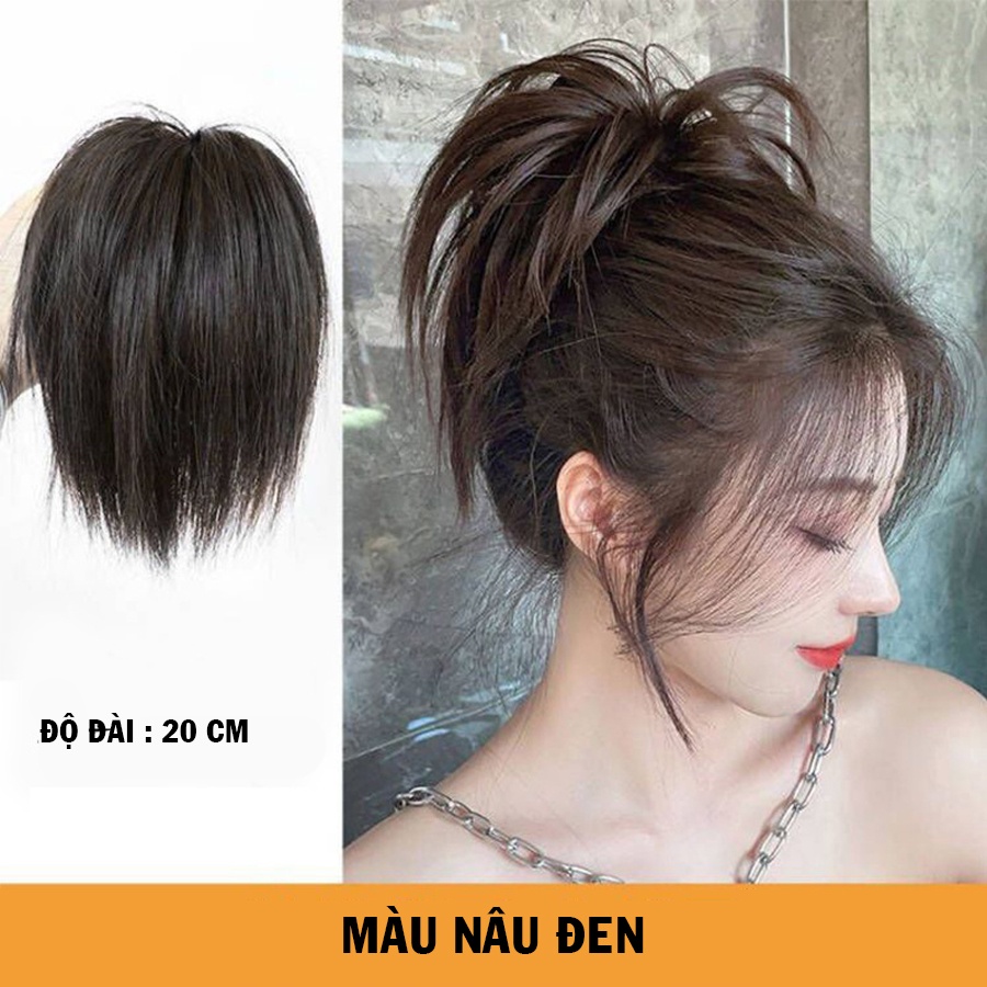 Tóc búi cao, búi nụ, búi đuôi gà, phong cách Hàn Quốc