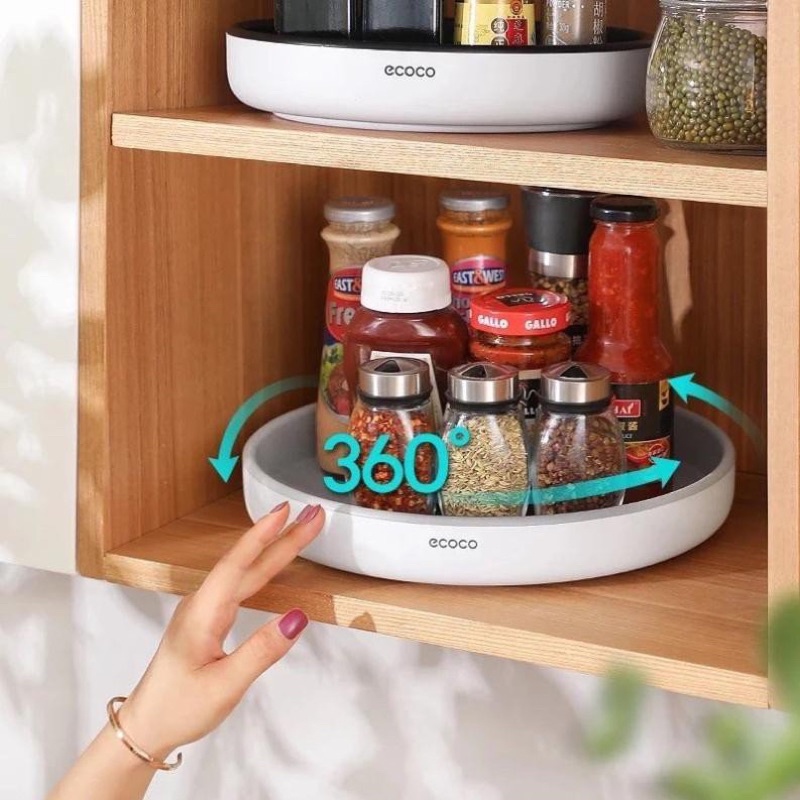 Kệ xoay ecoco 360 độ để gia vị đủ size