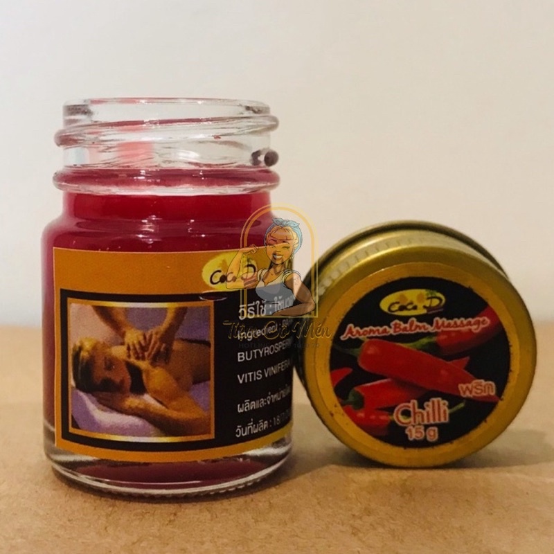 LỐ 12 CHAI Dầu cù là vị trái cây Aroma - Dầu xoa bóp massage Thái Lan