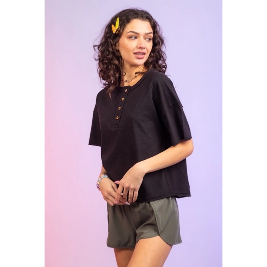 Áo thun nữ cotton new-in vnxk