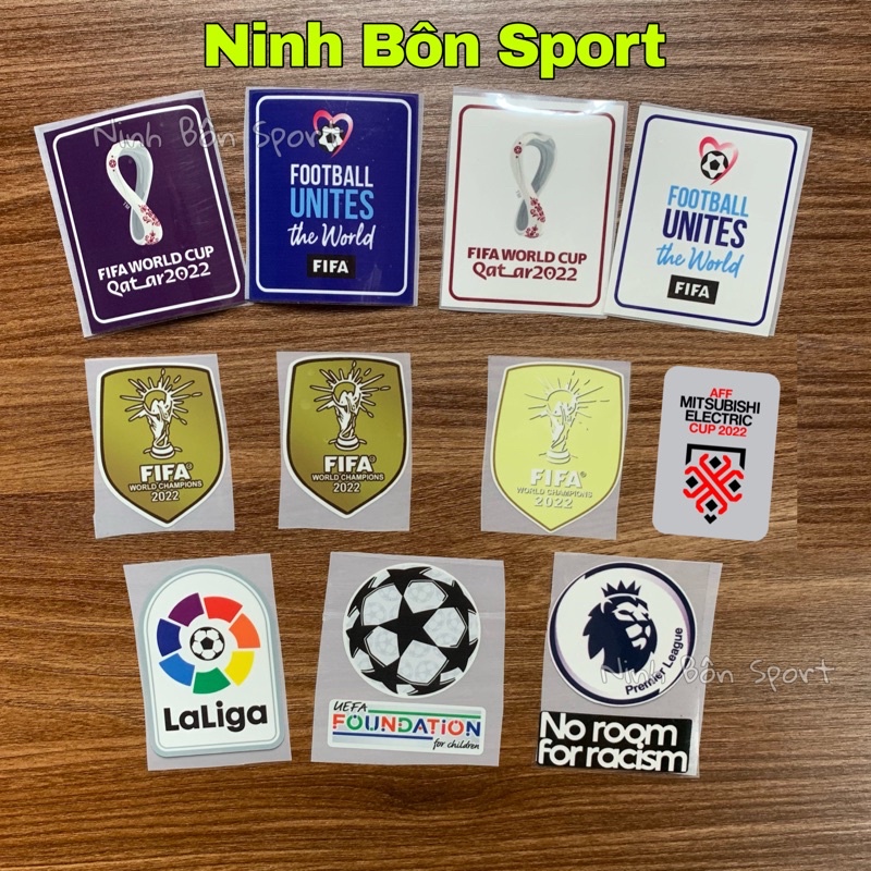 Logo cánh tay CLB - Chất Liệu PU Cao Cấp