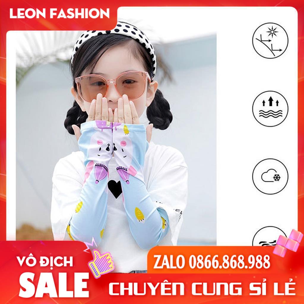 Găng Ống Tay Trẻ Em 🧸CHỐNG TIA UV 🧸Găng Tay Áo Đi Nắng mùa hè thoáng khí phối họa tiết dễ thương hoạt hình