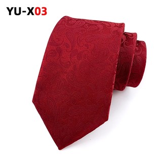 Cà Vạt Lụa 8cm In Hoa Thời Trang Lịch Lãm Cho Nam