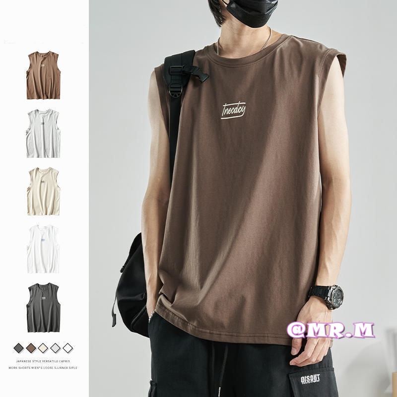 Áo Vest Thể Thao Nam Áo Thun Thể Thao Sát Nách Màu Sắc Thời Trang Mùa Hè Cho Nam