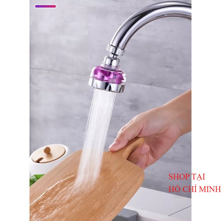 Đầu vòi hoa sen chậu rửa chén tăng áp