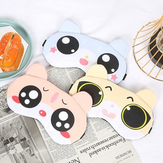 Bịt Mắt Che Mắt Ngủ Hình Thú cute Chườm lạnh chườm nóng mặt nạ mắt