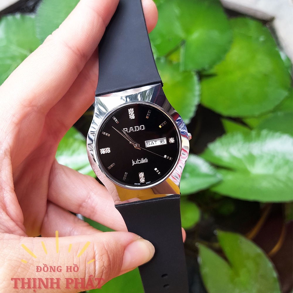 Đồng Hồ RD Nam Nữ Dây Silicon Siêu Bền Kính Sapphire Chống Nước