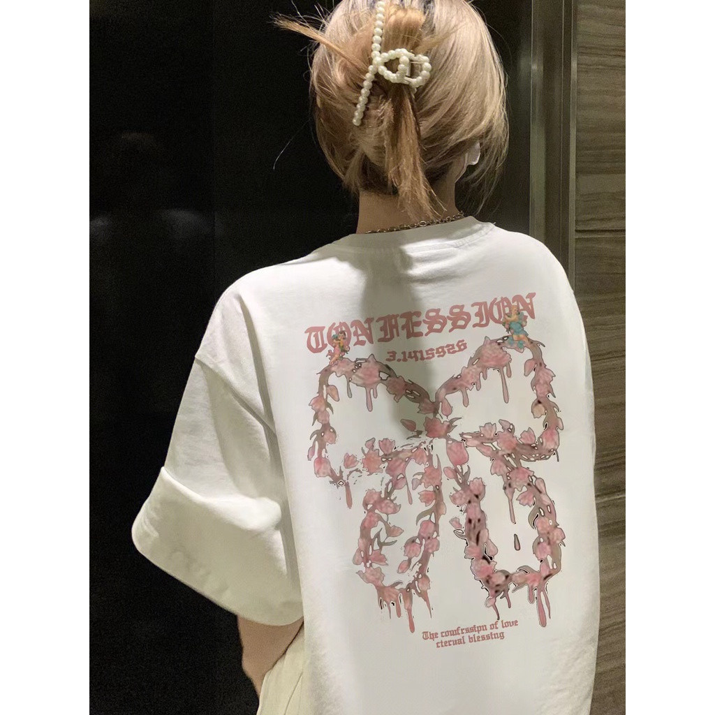 NRVP Áo Thun 100% Cotton Tay NgắN Plus Size Cho Nam Và Nữ