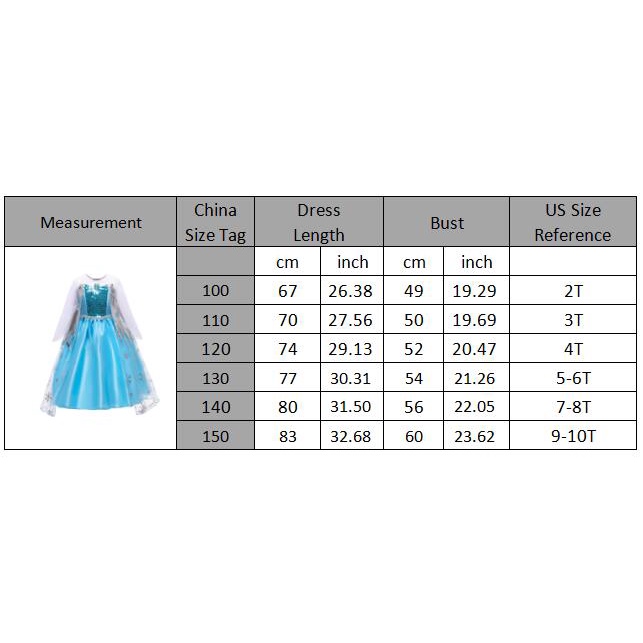 Đầm Hóa Trang Công Chúa Elsa Anna Phối Lưới Xinh Xắn Cho Bé Gái