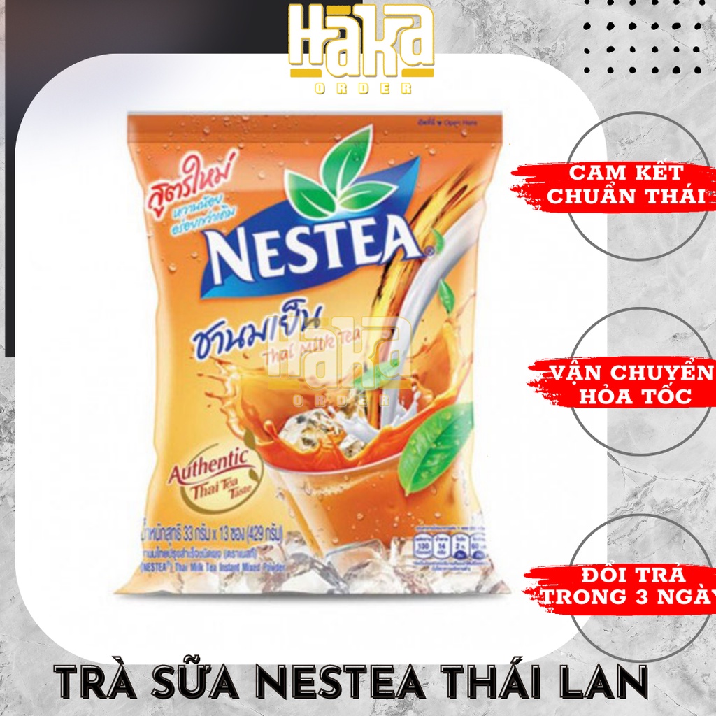 [SẴN SHOP] TRÀ SỮA THÁI LAN NESTEA MILK TEA 429G (13 GÓI)