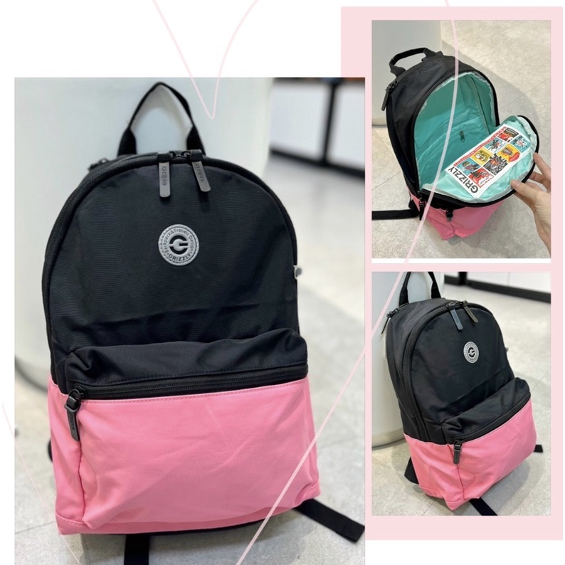 TNS - Balo vừa laptop medium  Grizzly backpack - -màu xanh mint siêu đẹp