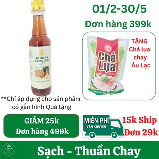 330ml nước chấm trái thơm chay phương loan - siêu đậm đà - thực phẩm chay loan vy + tặng chả lụa chay âu lạc đơn 399k