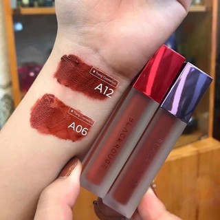 Son blackrouge màu a06 và a12