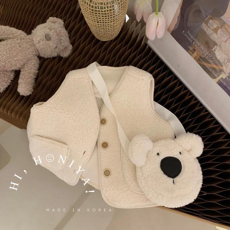 Hàng Mới Về Áo Thun Ba Lỗ In Hình Gấu Dễ Thương Cho Bé