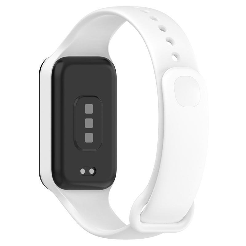 Xiaomi Smart Band 8 Active Dây Đeo Thay Thế Chất Liệu Silicon Màu Trơn Cho xiaomi smart band8 active dây đeo