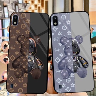 Ốp lưng samsung galaxy a10 mặt kính 3d cao cấp