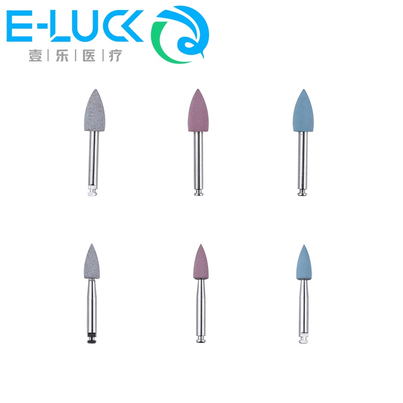 Bộ 12 Đầu Mài Đánh Bóng Nha Khoa Tốc Độ Thấp Bằng Cao Su Silicone RA4112