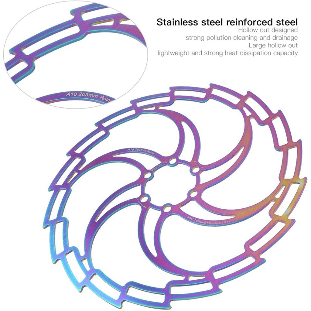 Đĩa Phanh Xe Đạp Leo Núi 160mm / 180mm / 230mm Siêu Nhẹ