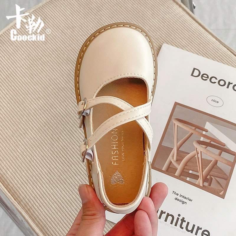 Giày Búp Bê Da Mềm Kiểu Dáng Đáng Yêu Cho Bé Gái  2-16 Tuổi BB538