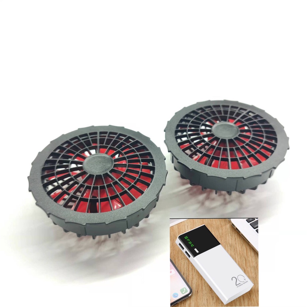 Áo bảo hộ bắt ong quạt 12v pin 32000mah