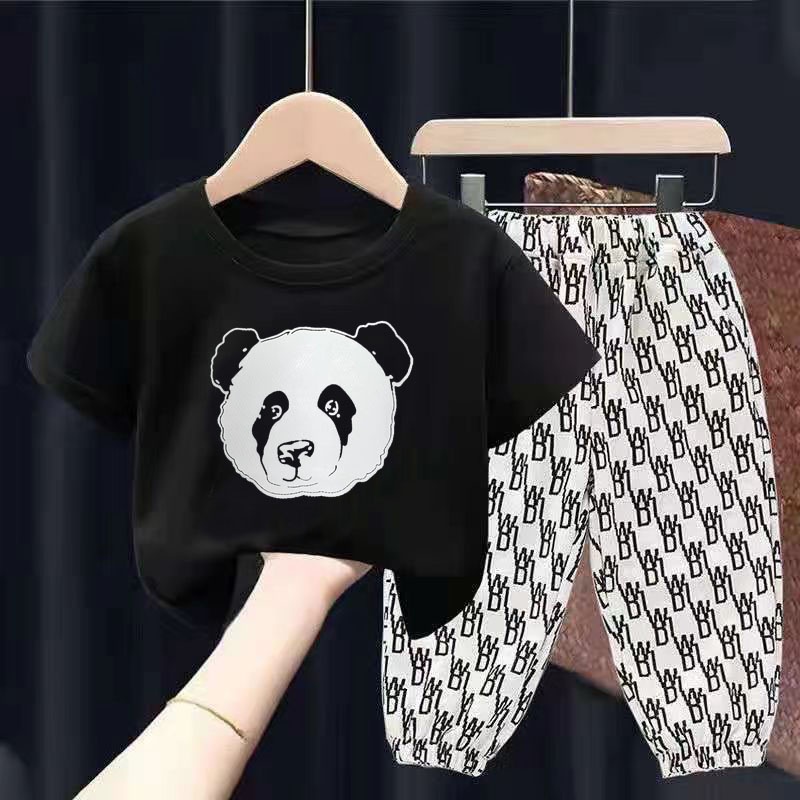 Bộ Áo Thun Gấu Trúc Phổ Biến Năm 2023 Cho Trẻ Em (1-5 Tuổi)