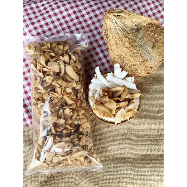 Dừa khô sấy giòn 500gr