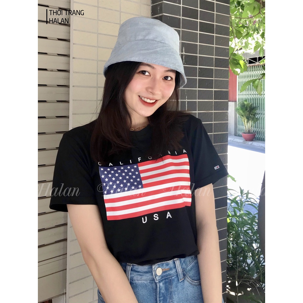 Áo thun TOMMY JEANS xuất phông cotton sang xịn mịn cao cấp