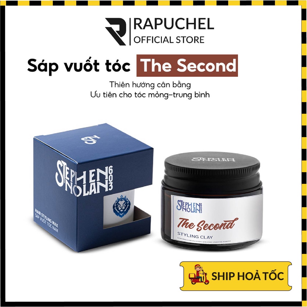 Sáp vuốt tóc Styling Clay The Second Stephen Nolan 603 - Phiên bản 2023 Rapuchel
