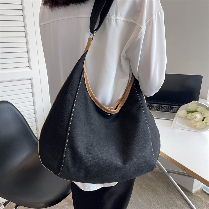 Túi Đeo Vai Sức Chứa Lớn Thiết Kế Đơn Giản Thời Trang Cho Nữ