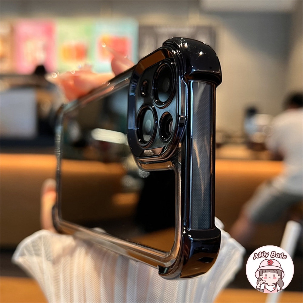 Ốp Điện Thoại Acrylic Trong Suốt Chống Mồ Hôi Sang Trọng Cho IPhone 14 Pro Max 13 12 11 Pro Max