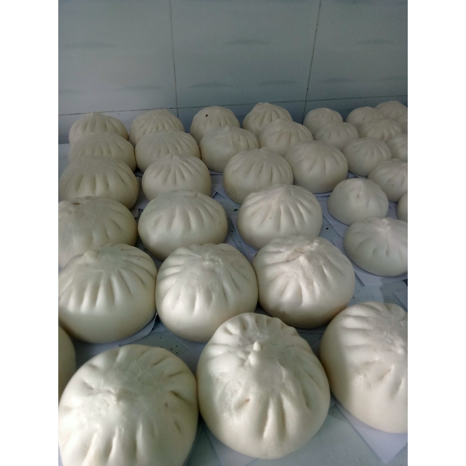 BÁNH BAO NHÂN THỊT TRỨNG CÚT, TRỨNG MUỐI - NẶNG 150G