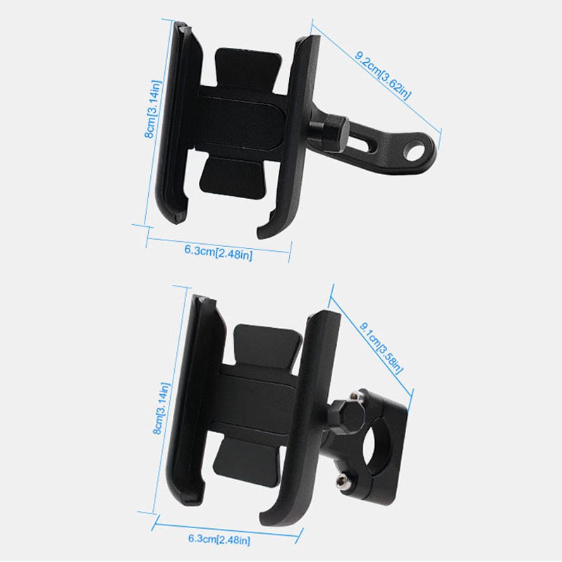 Giá Đỡ Điện Thoại Bằng Hợp Kim Nhôm Gắn Xe Đạp Suzuki Raider R150 / Fi / Carb / J