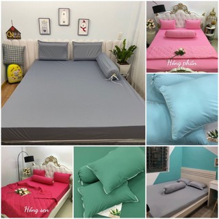 Drap lẻ,Ga giường lẻ thun lạnh Hàn Quốc 1 màu cao cấp