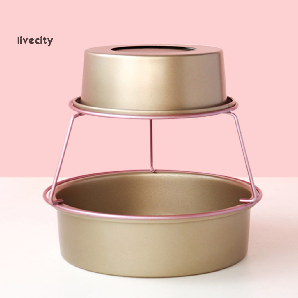 Giá Đỡ Làm Mát Bánh Kem 6 / 8 Inches Không Cần Khoan Chịu Nhiệt