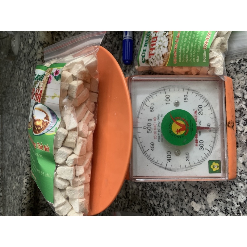 Cùi bưởi khô đã sên bột  và đường 250 gr - NGON GIÒN