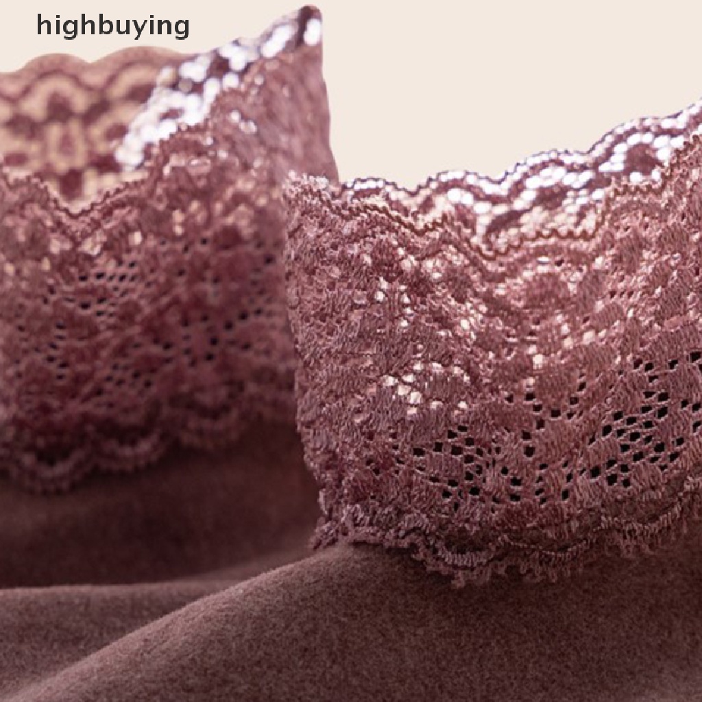 Vớ Nhung Phối Ren Chống Trượt Thời Trang Cho Nữ