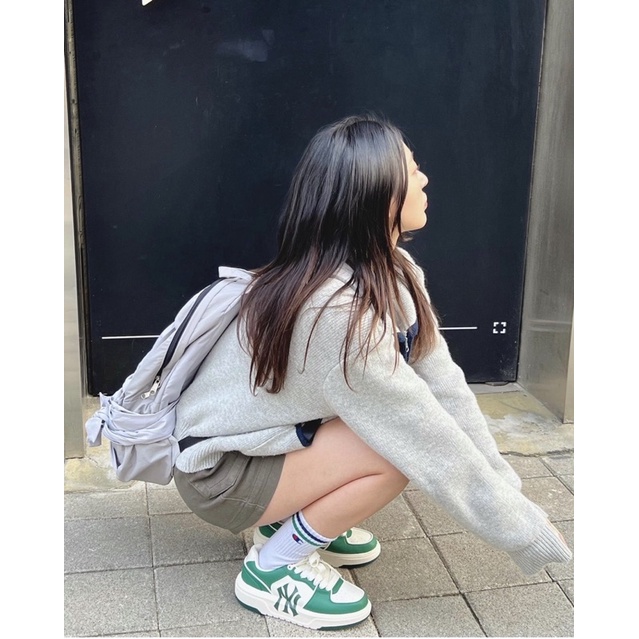 Giày liner MLB green basic