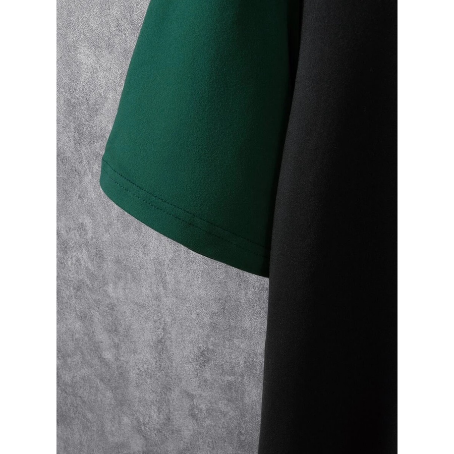 Áo Thun Phối 2 màu WHAT 5110 Gapdino, Phong cách Unisex, Áo phông oversize form rộng, Local Brand Gapdino