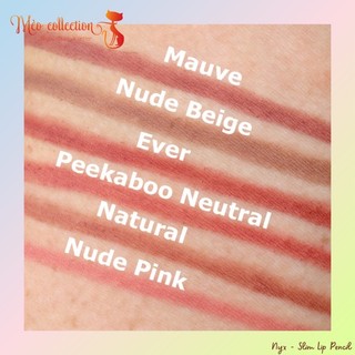 Chì kẻ môi dạng chuốt Nyx - Slim Lip Pencil 1.04gr