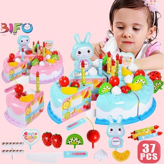 Bộ đồ chơi cắt bánh sinh nhật cho bé, đồ chơi nấu ăn cho bé từ 2-6 tuổi