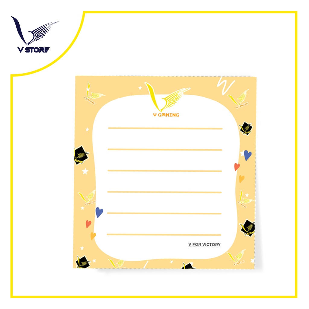 Giấy note ghi chú V Gaming