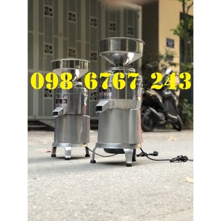 Máy làm đậu phụ, xay vắt đậu nành liên hoàn Inox mô tơ 1500W năng suất lên tới 30KG/H